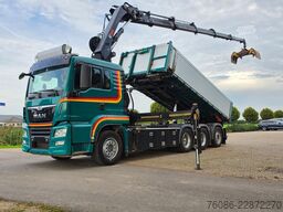 MAN TGS 35.500 8x4 KRAAN/CONTAINER/KIPPER!! AFSTAND...