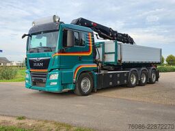 MAN TGS 35.500 8x4 KRAAN/CONTAINER/KIPPER!! AFSTAND...