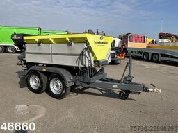 Hotra 2-assige aanhangwagen met Epoke zoutstrooier