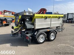 Hotra 2-assige aanhangwagen met Epoke zoutstrooier