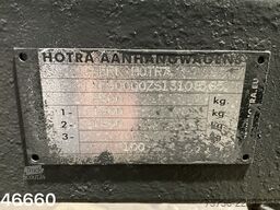 Hotra 2-assige aanhangwagen met Epoke zoutstrooier