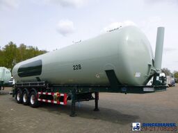 Feldbinder Powder tank alu 60 m3 (tipping)