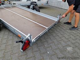 Agados Senklift Maschinen Motorrad Transport
