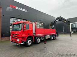 Mercedes-Benz Actros 4151 V8 8x4 Hiab 477 E-6, Winch Euro 5