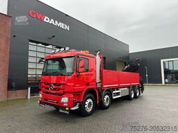 Mercedes-Benz Actros 4151 V8 8x4 Hiab 477 E-6, Winch Euro 5