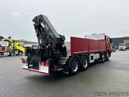 Mercedes-Benz Actros 4151 V8 8x4 Hiab 477 E-6, Winch Euro 5