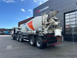 MAN TGS 33.460 6x4 +Mixeroplegger 12 m3 Euro 6