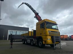 DAF XF 105.460 8x4 Trekker/ Bakwagen Fassi F950+Fly...