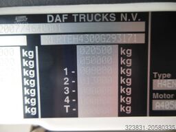 DAF XF 106.480 SC, STANDART, NEUE TACHO, TOP!!