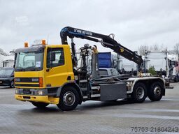 DAF CF 250 6x2*4 - Hooklift - HIAB 102 Crane - Manu...