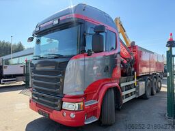 Scania G490 8x4 TRIDEM TIPPER + CRANE FASSI F275A.2.25...