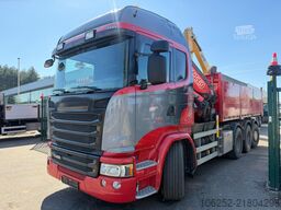 Scania G490 8x4 TRIDEM PRITSCHE + KRAN FASSI F275A.2.2...