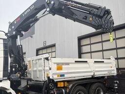 MAN TGS  33.520 6X6 NEU 3-S-KIPPER BORDMATIK HIAB KRAN X-352E HIPRO, MIETKAUF MGL