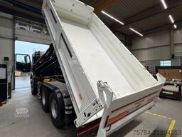 MAN TGS  33.520 6X6 NEU 3-S-KIPPER BORDMATIK HIAB KRAN X-352E HIPRO, MIETKAUF MGL