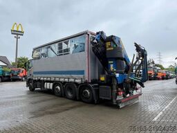 MERCEDES-BENZ Antos 3245 8x2/4 Pritsche Heckkran 42m/to, Jib,