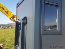 Decker Containerbau Kombicontainer auf ABR,20 ft halb Büro