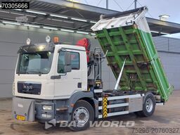 MAN TGM 18.290 4X2 HMF1035-K2 Crane Kran 6m3 3-side...