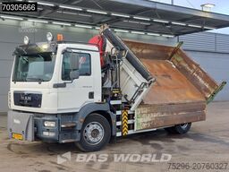 MAN TGM 18.290 4X2 HMF1035-K2 Crane Kran 6m3 3-side...