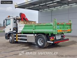 MAN TGM 18.290 4X2 HMF1035-K2 Crane Kran 6m3 3-side...