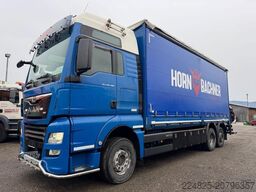 MAN TGX 26.500 PRITSCHE+PLANE+KRAN HMF*EURO6*2017*