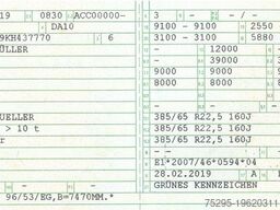 SCHWARZMÜLLER 3 Achs 25m³ Stahl HalbrundMulde SAF ALCOA Lift