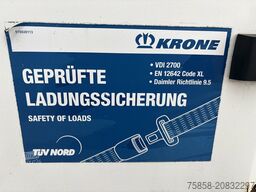 Krone Jumbo 7,82m 3m hoch Hubdach + Edscha