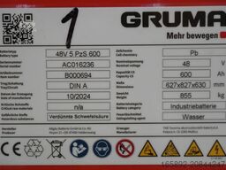 GRUMA 48 Volt 5 PzS 600 Ah