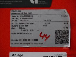 INDUSTRIE AUTOMATION Powertron HE 24V/40A