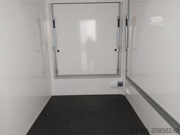 trailershop stand Infostand Verkaufsanhänger small 230 Volt Licht gebraucht verfügbar