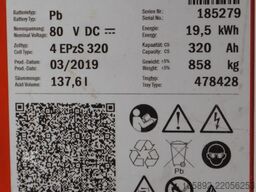 GNB 80 Volt 4 PzS 320 Ah
