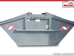 Monza 10 m³ - Absetzmulde - Stahldeckel