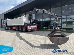 Volvo FH16 750 6x2/4 i.c.m. KWB P3 oplegger met Hiab ...