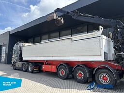 Volvo FH16 750 6x2/4 i.c.m. KWB P3 oplegger met Hiab ...