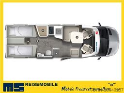 EURAMOBIL PROFILA T 726 EB /- 2026 - / GOLD - LEVEL  PAKET