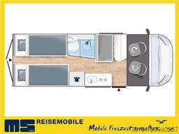 CHAUSSON V697 SPORT LINE / -2026- / 140-8G./ EINZELBETTEN