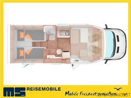 WEINSBERG CARASUITE 700 MEG /155PS /EINZELBETTEN & HUBBETT