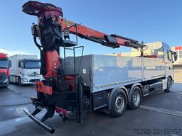 MAN TGX  26.520 Baustoff Kran Palfinger PK21001 TÜV27