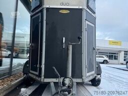 BÖCKMANN DUO 2-Pferdeanhänger 2T MSS SYSTEM Holz/Poly
