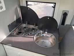 AHORN Camp T 640 Plus TV,Hubbett,Fahrradträger,Markise