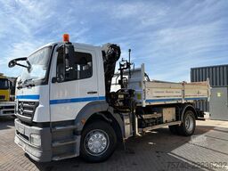 Mercedes-Benz Axor + HIAB 088 ES -3 HIDUO + TIPPER + MANUAL