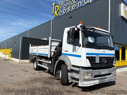 Mercedes-Benz Axor + HIAB 088 ES -3 HIDUO + TIPPER + MANUAL