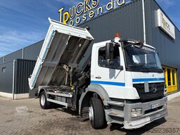 Mercedes-Benz Axor + HIAB 088 ES -3 HIDUO + TIPPER + MANUAL