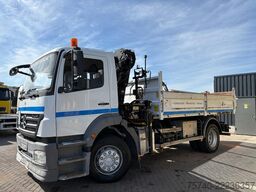 Mercedes-Benz Axor + HIAB 088 ES -3 HIDUO + TIPPER + MANUAL