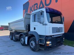 MAN TGA 35.410 8x4 FULL STEEL / BOX L=5705 mm