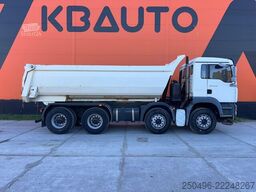 MAN TGA 35.410 8x4 FULL STEEL / BOX L=5705 mm