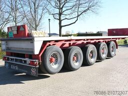 Lück SPR75 5 5 achse BALLAST TRAILER 3x STEERAXLE!!