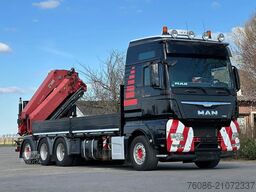 MAN TGX 35.480!!8x4 TRIPLE!!HIAB 62tm!!CRANE/GRUE!!...