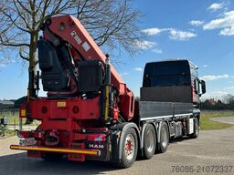 MAN TGX 35.480!!8x4 TRIPLE!!HIAB 62tm!!CRANE/GRUE!!...