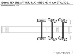 Bremat NO BREMAT !!MC MACHINES MCM-339-ST-S2!!CEMENT M...