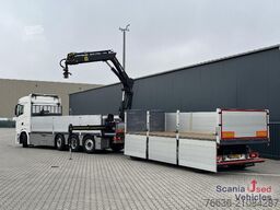 Scania S 540 B8x2/*6NB HIAB X-HIPRO 232+GS MEPPEL TRAILER